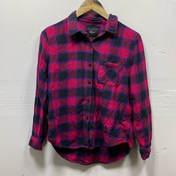 Rails Milo Button Down Flannel Small - Picture 1 of 5